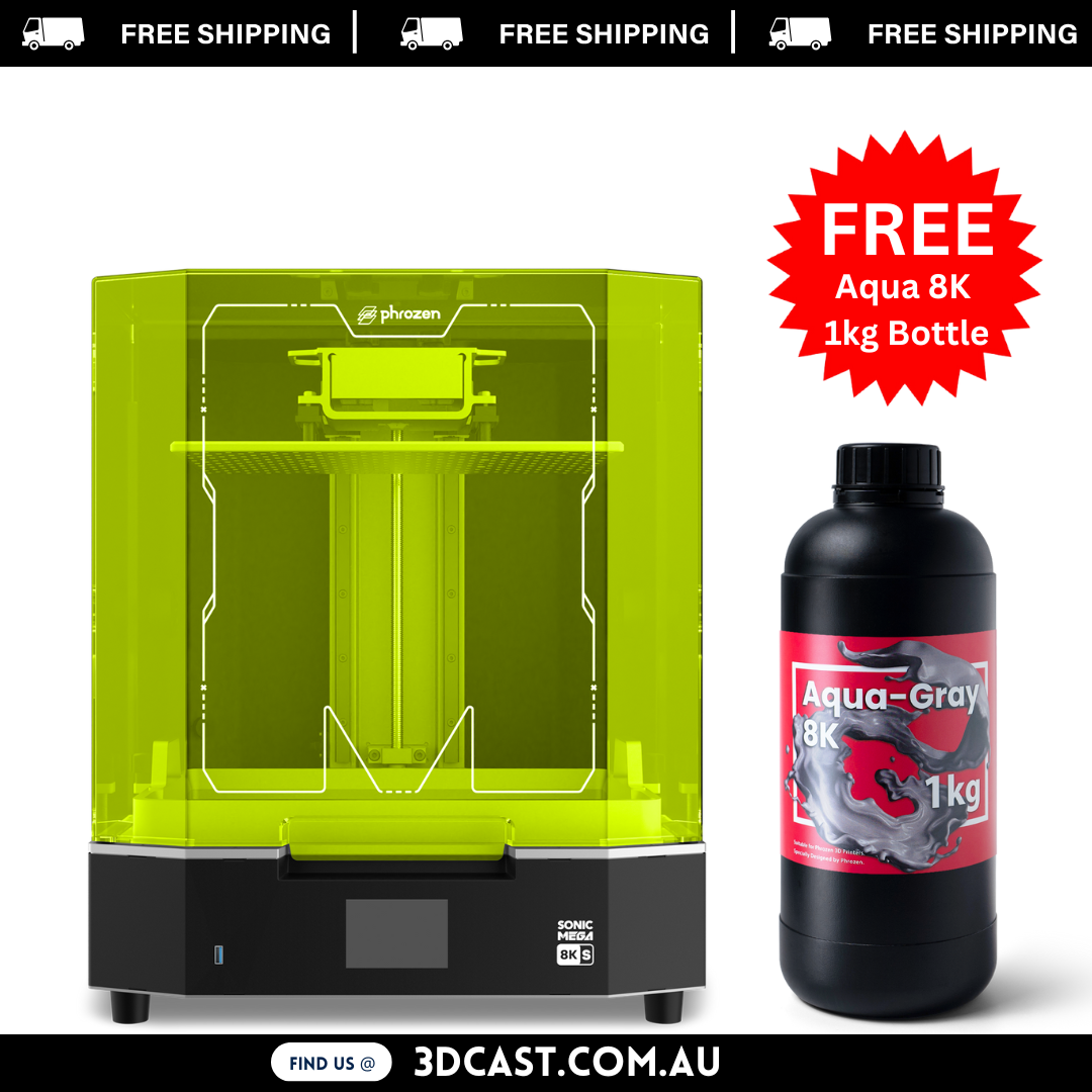 Phrozen Sonic Mega 8K S 3D Printer Bundle