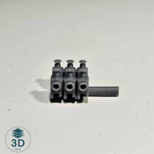 3D Cast - N Scale Double Sided Lens Guards Lamp - 3D Cast