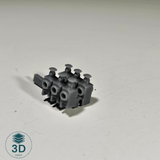 3D Cast - N Scale Double Sided Lens Guards Lamp - 3D Cast