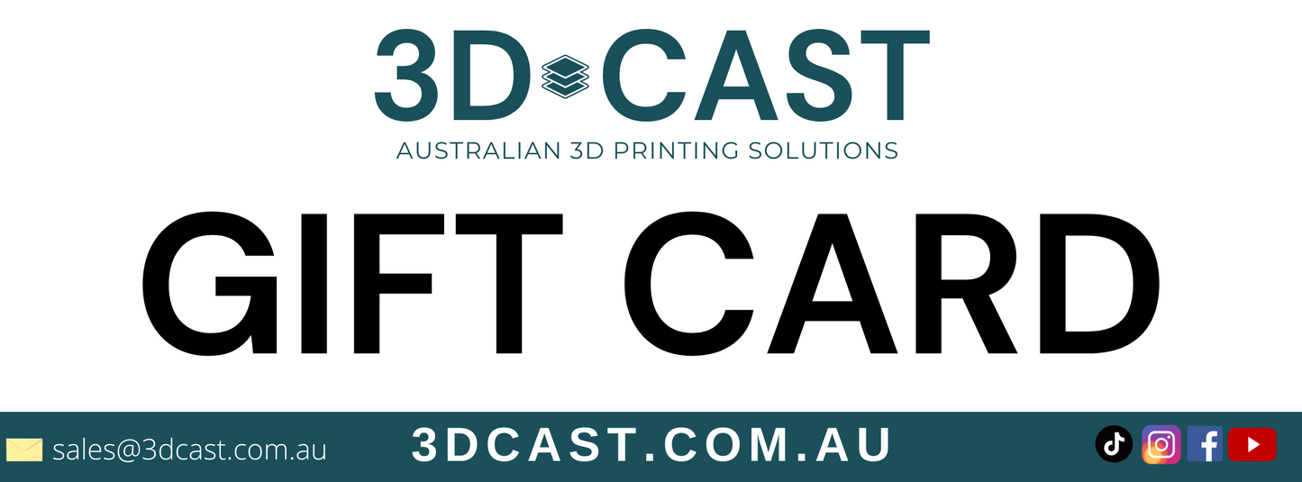 3D Cast Gift Card