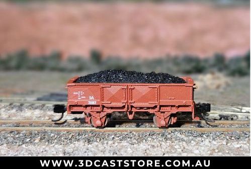 N Scale Removable IA Wagon Coal Loads 5 Pack