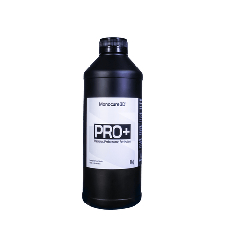 Monocure3D Pro+ Ultra Clear 3D Printer Resin Monocure3d