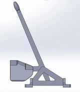 N Scale CCW lever 4pce