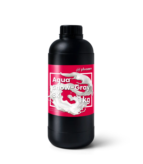 Phrozen Aqua 8K Snow Gray standard resin 405nm MSLA 3D printing, stocked in Australia