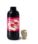 Size comparison of Phrozen Aqua 8K Vanilla resin bottle for scale