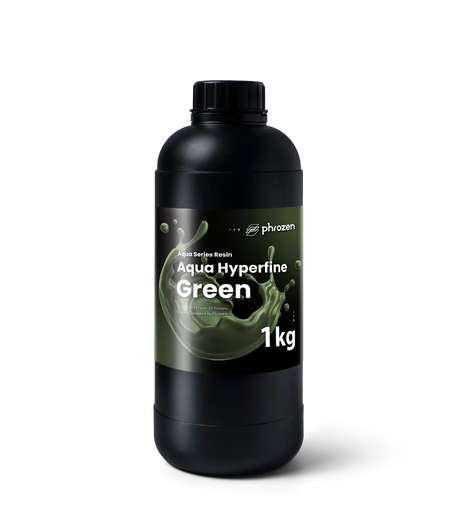 Phrozen Aqua Hyperfine Green 3D Printer Resin Phrozen