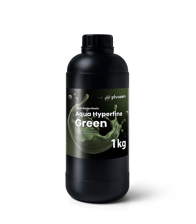 Phrozen Aqua Hyperfine Green 3D Printer Resin Phrozen