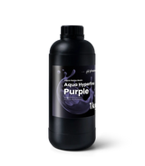 Close-up of Phrozen Aqua Hyperfine Purple resin 500ml bottle label
