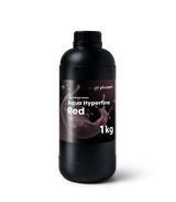 Phrozen Aqua Hyperfine Red high resolution MSLA resin 1kg bottle front view