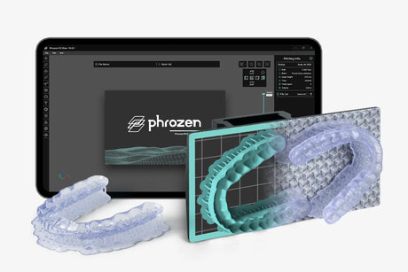 Close-up of Phrozen DS Slicer USB licence dongle compact design