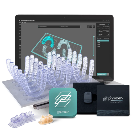Product detail of Phrozen DS Slicer dongle packaging and labelling