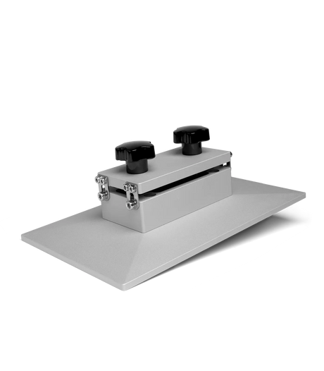 Close-up of Phrozen Dental XL 4K Plus build plate surface texture