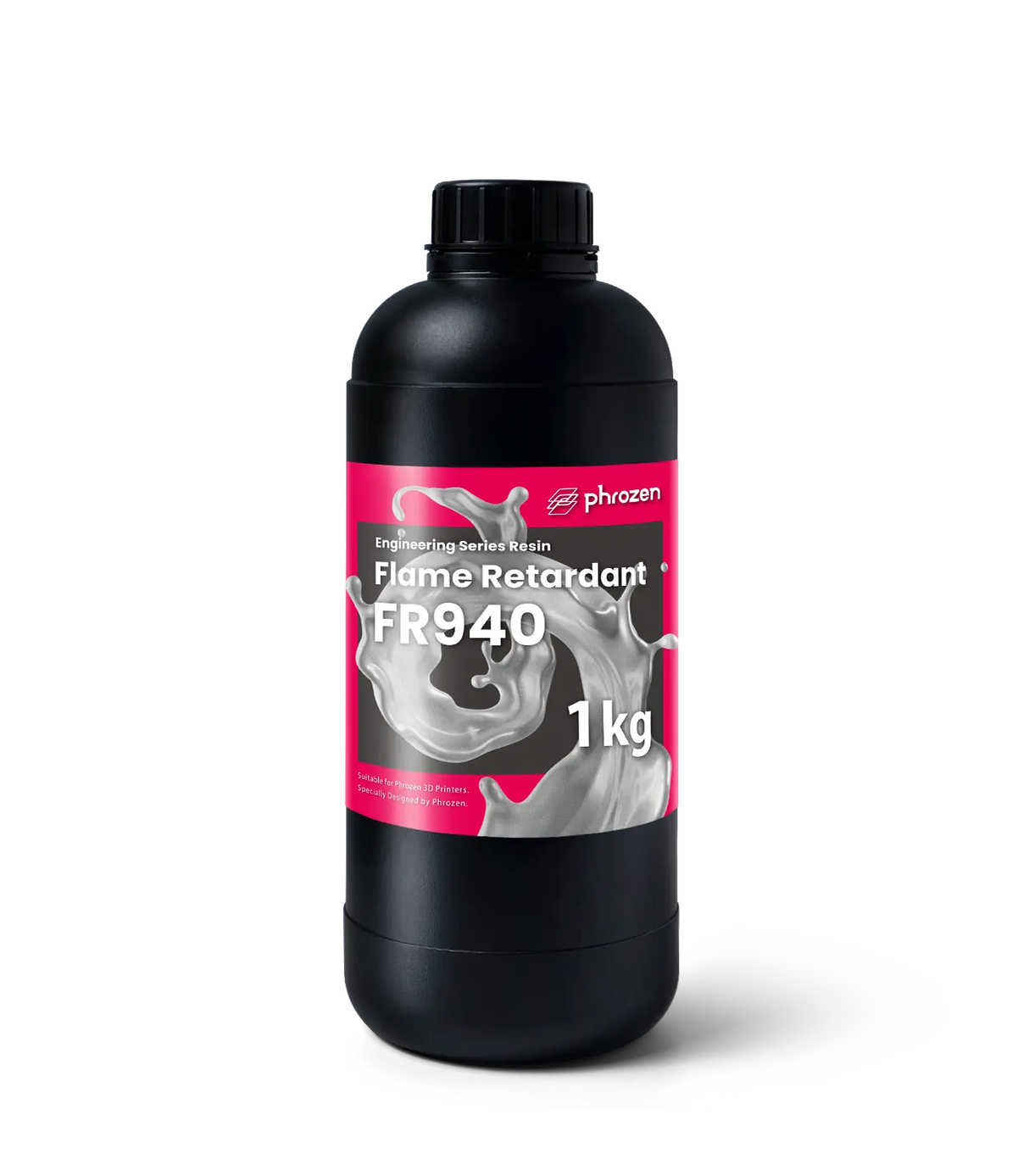 Phrozen Flame Retardant FR940 Engineering Series Resin 1kg bottle front view