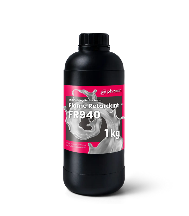 Phrozen Flame Retardant FR940 Engineering Series Resin 1kg bottle front view