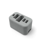 Electrical connector enclosure prototype printed in Phrozen FR940 flame retardant resin gray
