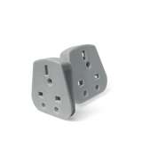 Power socket housing prototypes printed in Phrozen FR940 flame retardant resin gray