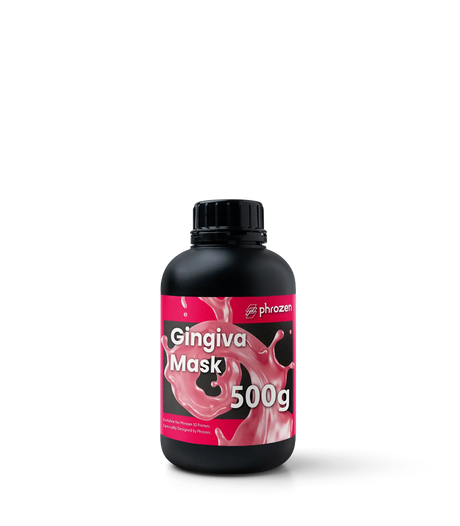 Phrozen Gingiva Mask 500g resin bottle, stocked in Australia by 3D Cast