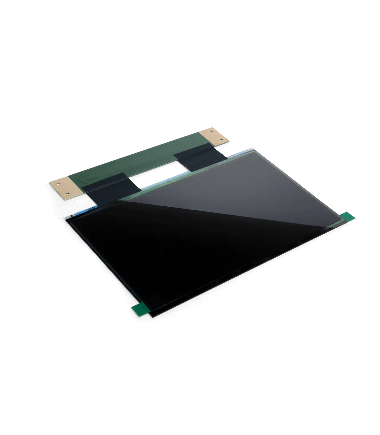 Size comparison of Phrozen Mighty 8K LCD screen showing screen dimensions
