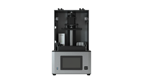 Phrozen Lumii 2K DLP dental 3D printer front view with cover open