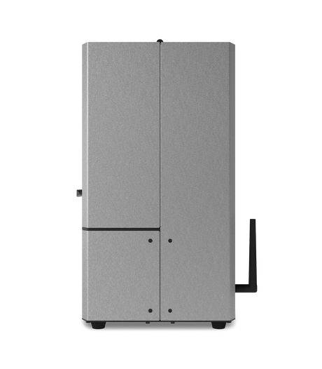 Phrozen Lumii 2K DLP dental 3D printer side view with air purifier