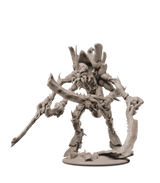 Detailed fantasy creature miniature printed in Phrozen RPG Lychee Beige resin