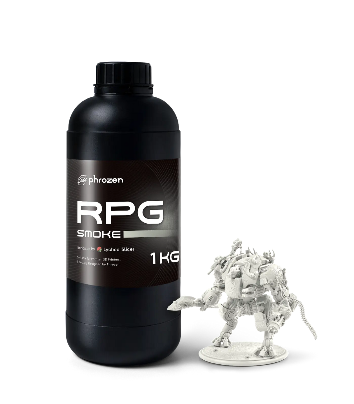 Product detail of Phrozen RPG Smoke White resin translucent finish