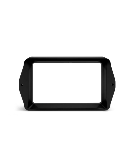 Phrozen Sonic Mini 8K and 8KS resin vat viewed from directly above, showing the open rectangular frame, FEP film base, MAX fill line, and four corner mounting points