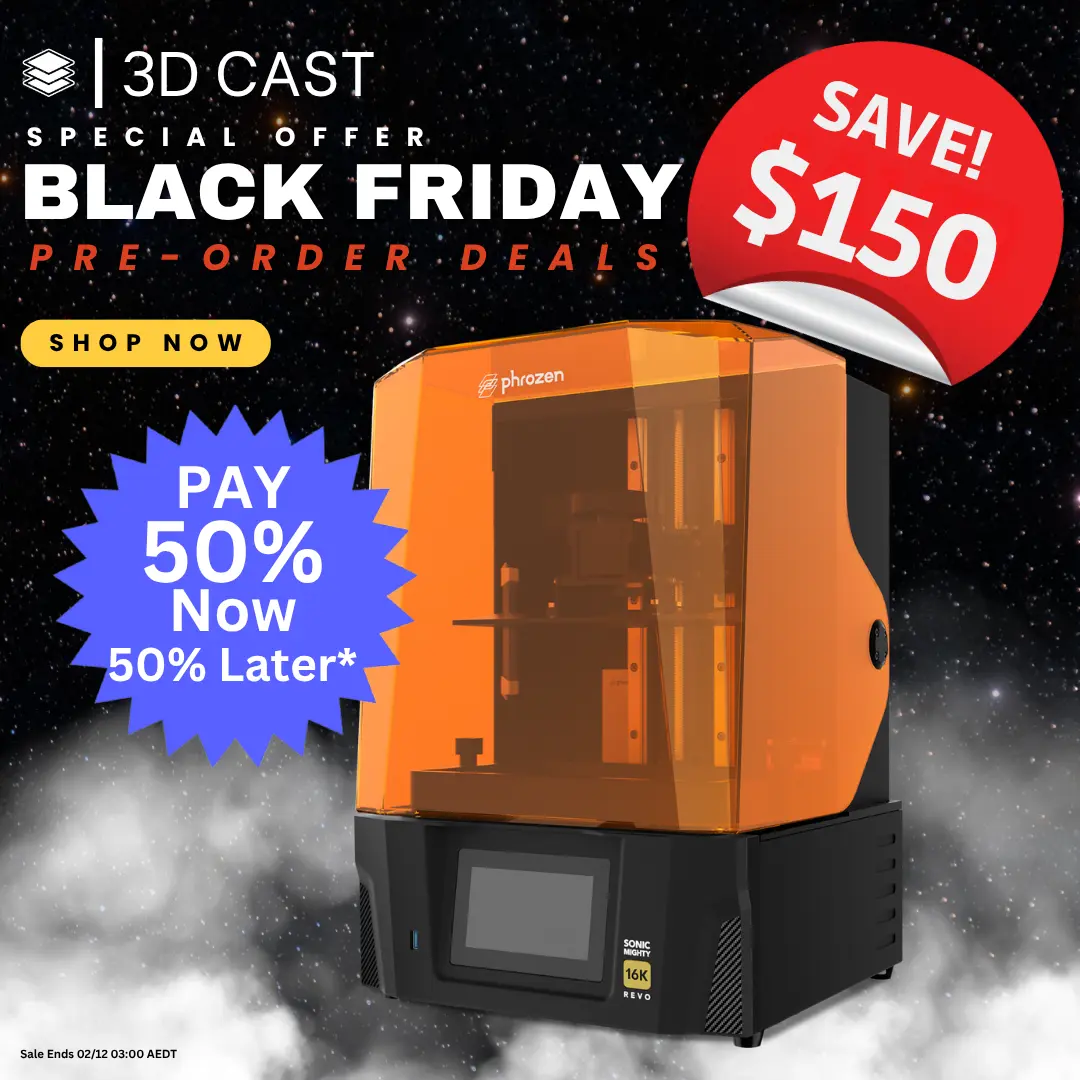 Phrozen Revo 16K Resin 3D Printer Phrozen