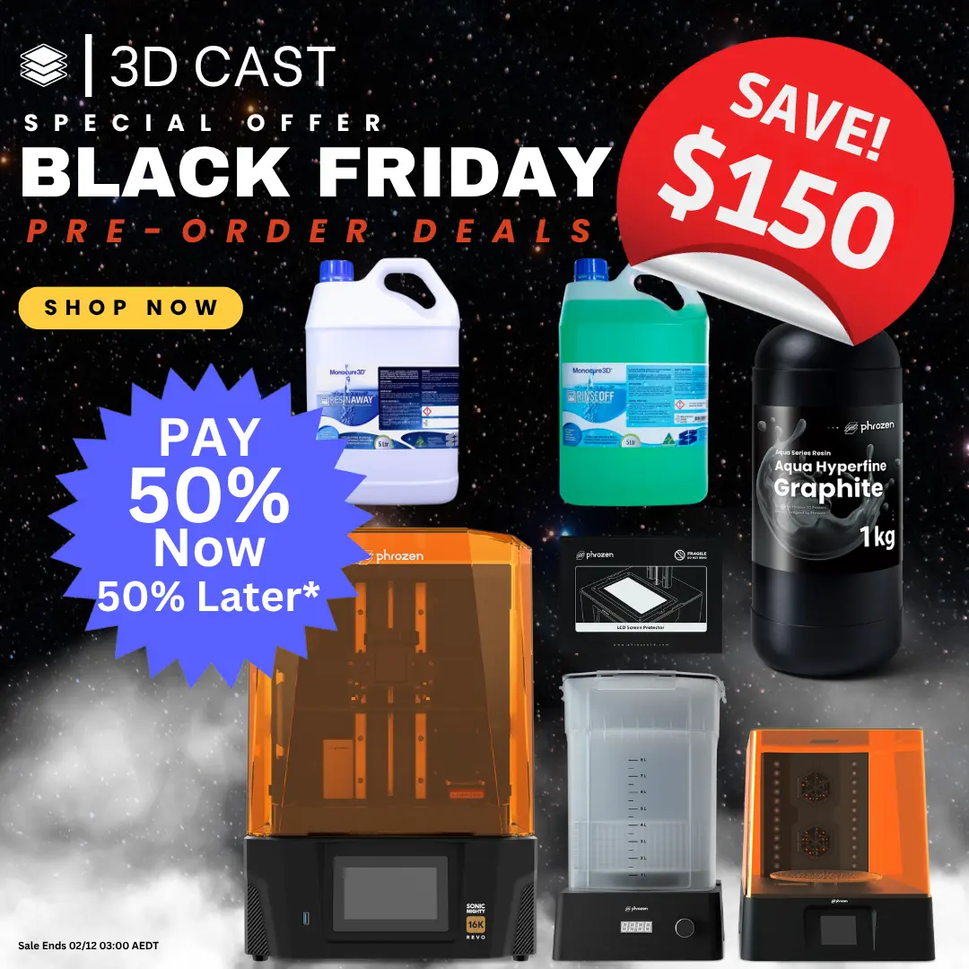 Phrozen Revo 16K Resin 3D Printer Super Bundle Phrozen