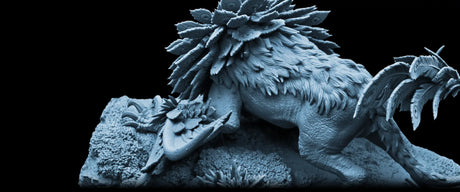 Tabletop miniature printed on Phrozen Sonic Mighty 12K resin 3D printer