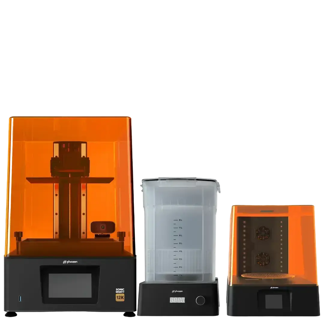 Phrozen Sonic Mighty 12K Resin 3D Printer + Wash & Cure Kit Bundle Phrozen