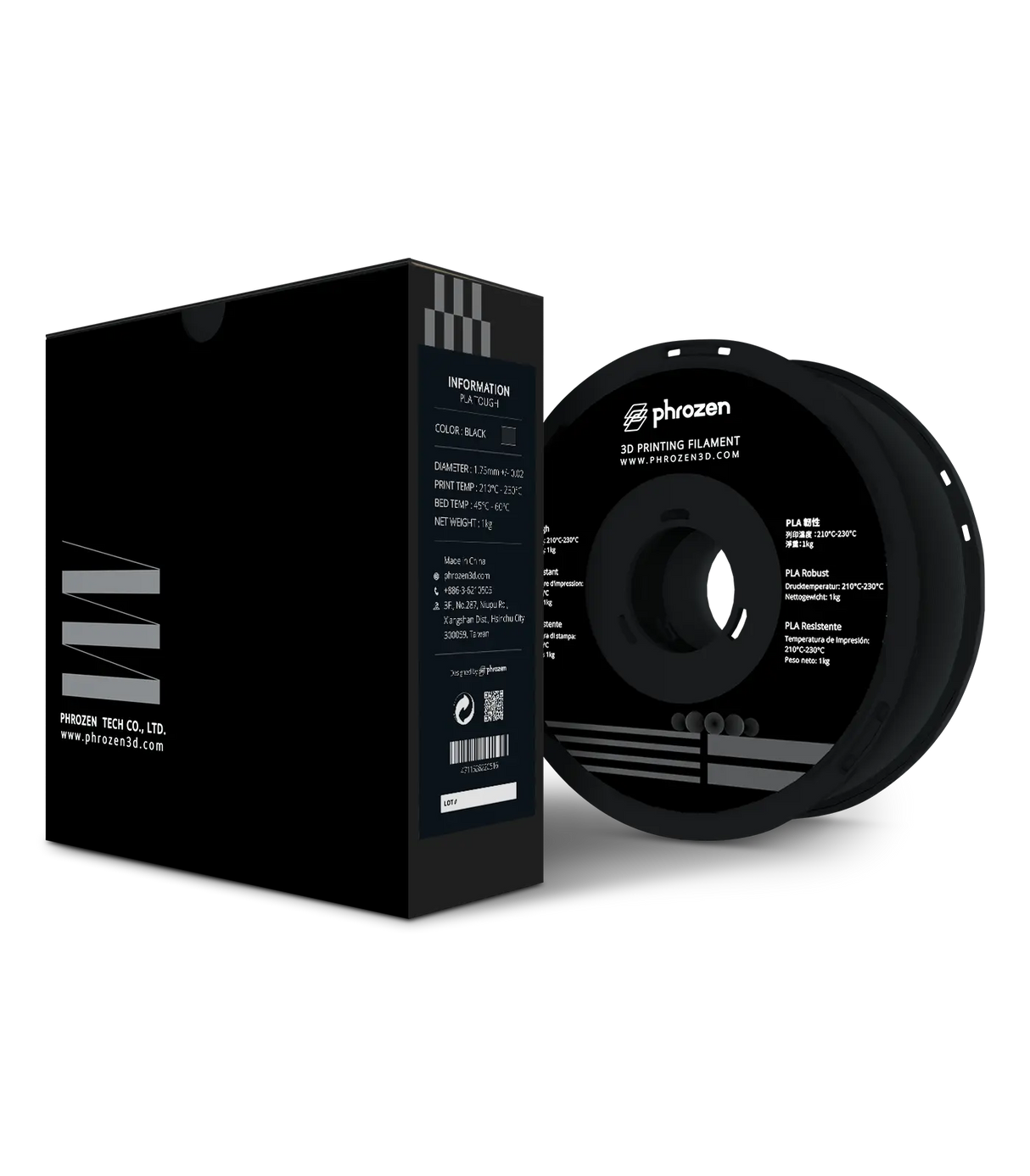Phrozen Tough PLA Filament Black Phrozen
