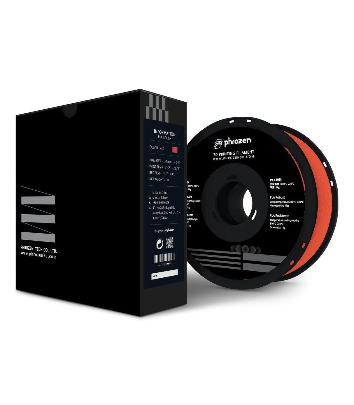 Phrozen Tough PLA Filament Red Phrozen