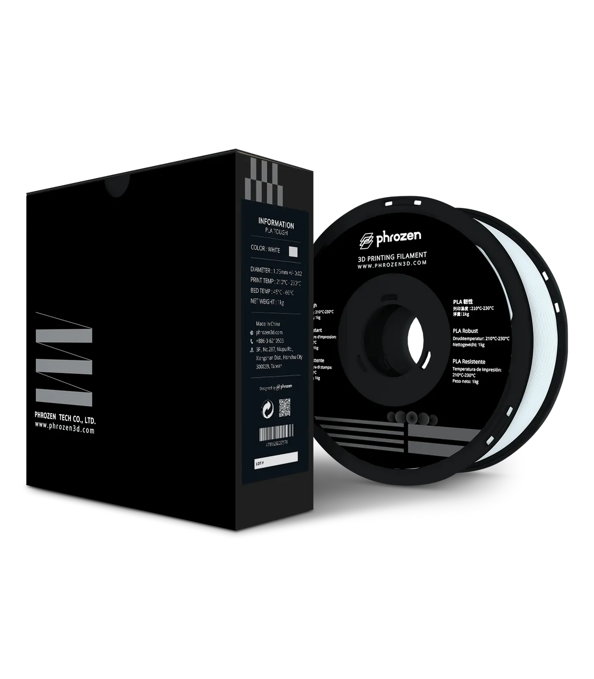 Phrozen Tough PLA Filament White Phrozen