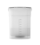 Phrozen Wash and Cure Kit Washing Bucket Set, 8 litre transparent bucket with lid, front view