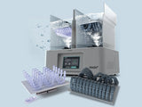 Side view of Phrozen Wash+ small wash bucket dental resin cleaning