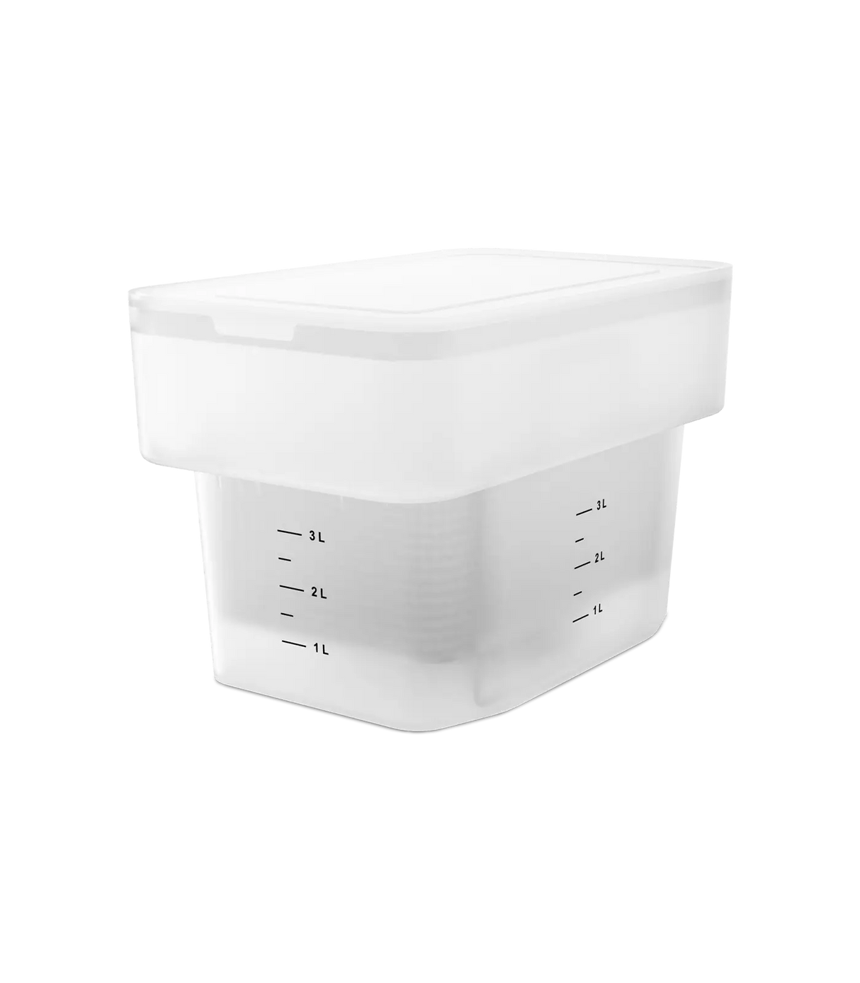 Size comparison of Phrozen Wash+ small bucket against large bucket