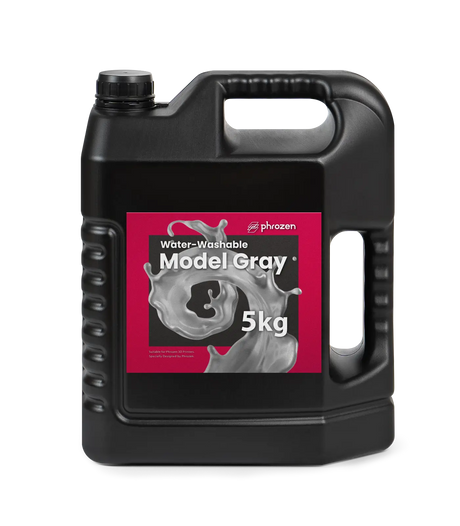 Phrozen Water Washable Model Gray 3D Printer Resin Phrozen