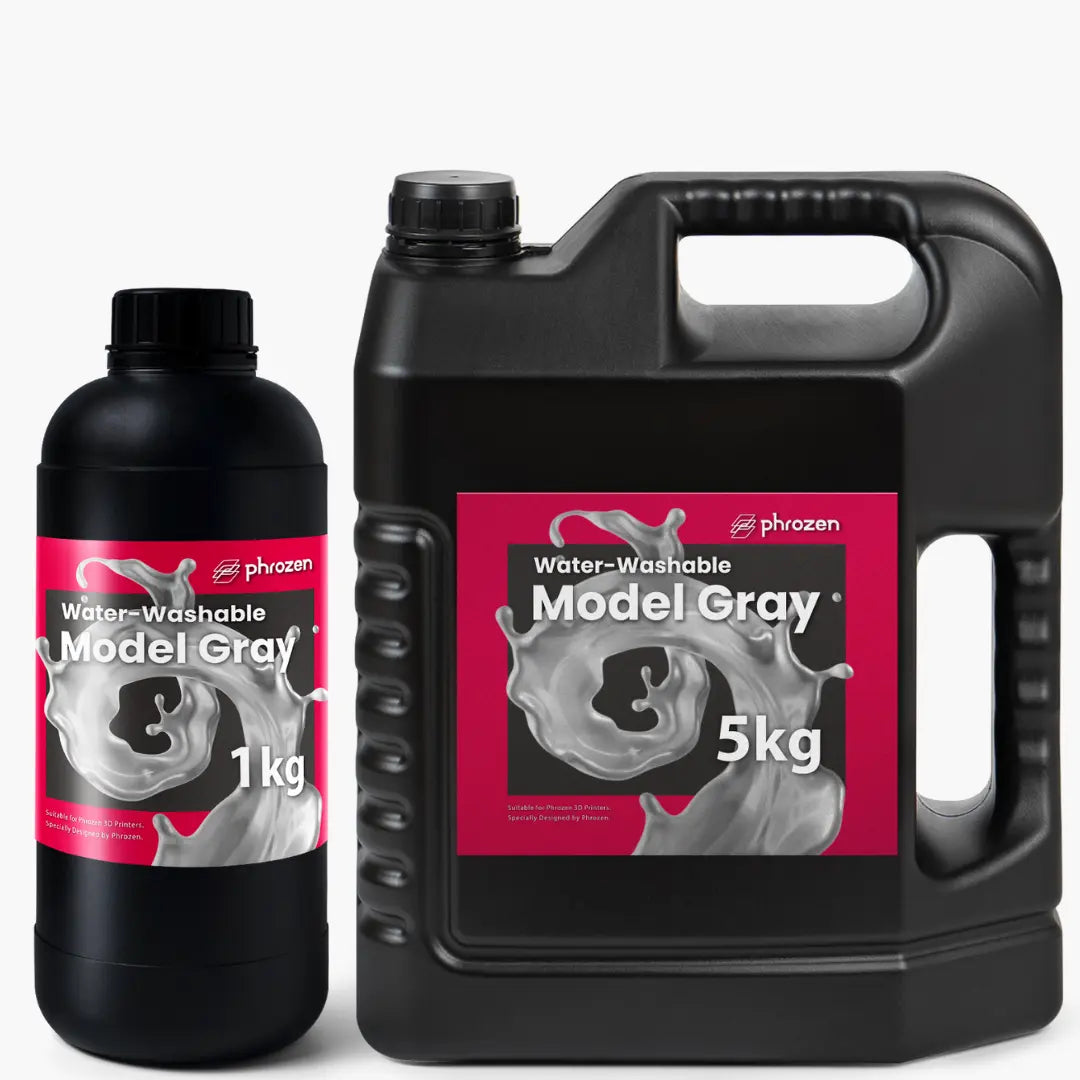 Phrozen Water Washable Model Gray 3D Printer Resin Phrozen