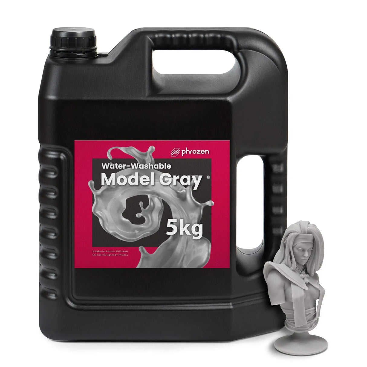 Phrozen Water Washable Model Gray 3D Printer Resin Phrozen