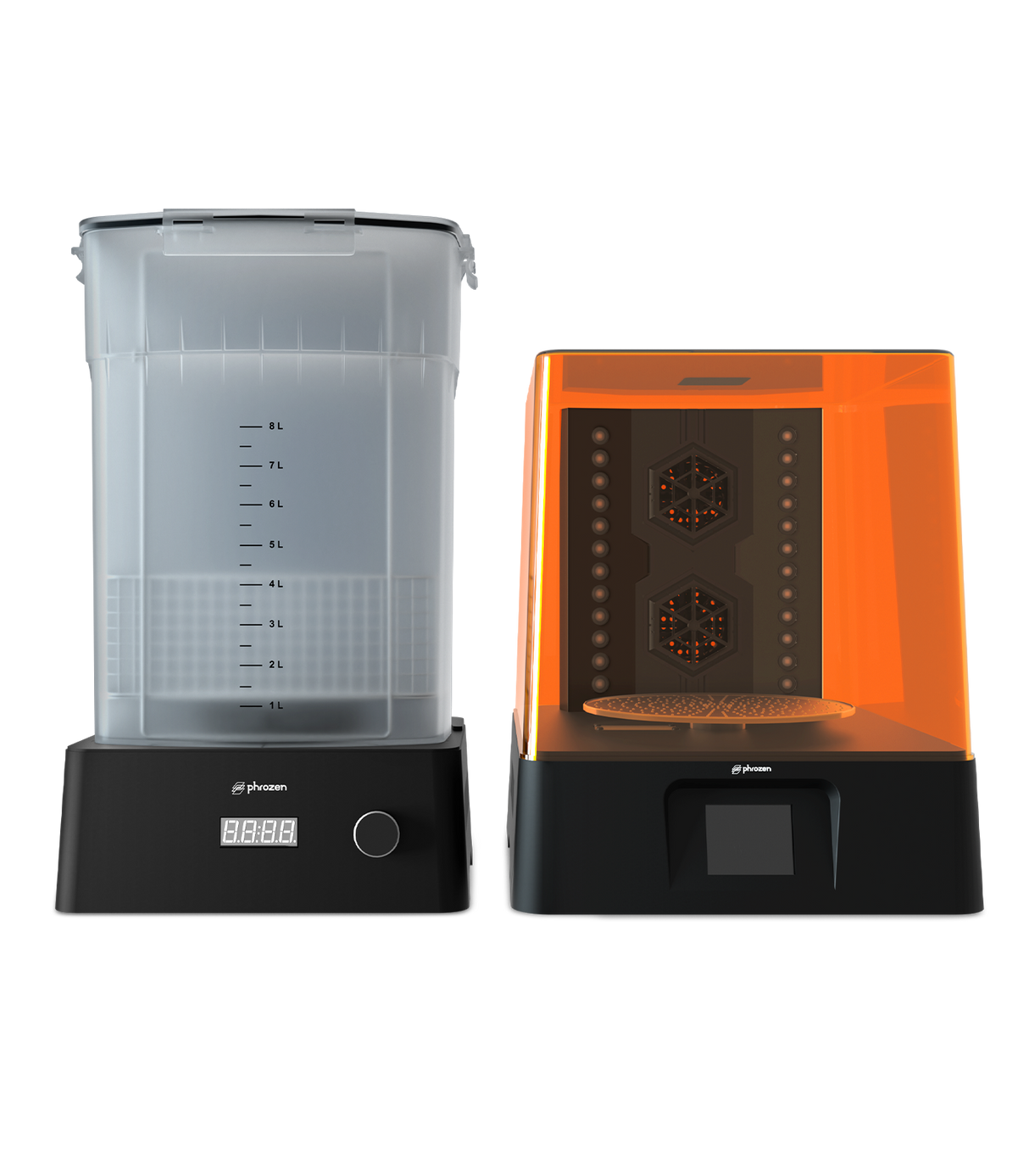 Phrozen Deal 1 Revo Resin 3D Printer + Wash & Cure Free Hyperfine Graphite