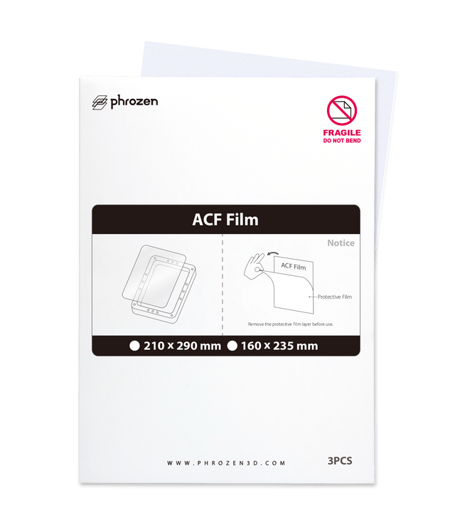 Phrozen - Phrozen ACF Film A4 Size 3 pcs - 3D Printing Accessories - 3D Cast