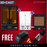 Phrozen - Phrozen Deal 2 MEGA 8K V2 + MEGA Cure & Wash S FREE Resin Mixer & TR300 - 3D Printer Resin - 3D Cast