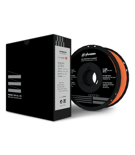 Phrozen - Phrozen High Speed PLA 1kg Orange - 3D Printing Filament - 3D Cast