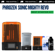 Phrozen - Phrozen REVO Resin 3D Printer Best Starter Kit - 3D Cast