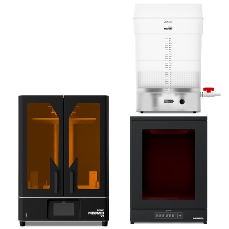 Phrozen - Phrozen Sonic Mega 8K V2 + Cure Mega + Mega Wash S Bundle - 3D Printer Resin - 3D Cast