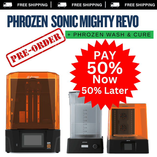 Phrozen - Phrozen Sonic Mighty Revo & Wash Station Bundle - 3D Cast