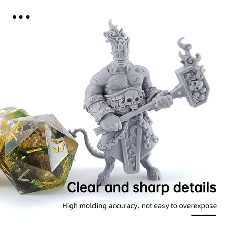 Resione - Resione M58 Gray Tough ABS Like 3D Printing Resin - 3D Printer Resin - 3D Cast