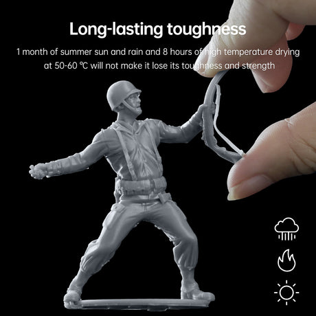 Resione - Resione TH - 72 Medium Gray 3D Printing Resin - 3D Printer Resin - 3D Cast